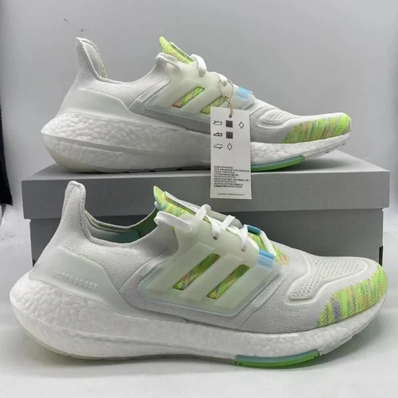 Adidas UltraBoost 22 | Other | Adidas Ultraboost 22 White Green Blue Running Sneakers Gx593 Size 85 New | Poshmark Adidas UltraBoost 22 | Other | Adidas Ultraboost 22 White Green Blue Running Sneakers Gx593 Size 85 New | Poshmark
